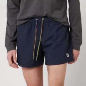 image of Paul Smith Mens Zebra Swim Shorts - Navy - L