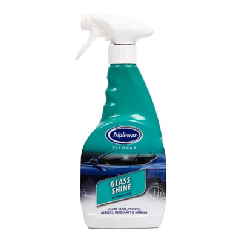 Image of Triplewax Glass Shine Streak Free Glass Interior Exterior Window Cleaner 500Ml