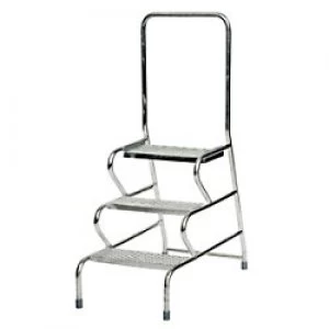 FORT Ladder 3 Steps Galvanised Capacity: 150 kg