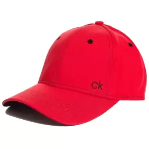 image of Calvin Klein TECH BASEBALL CAP - RED - ONESIZE