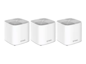 Image of 600 sqm max, WPS, 1 x 10/100/1000 Mbps, 1 x 10/100/1000 Mbps WAN, 2 x 2.4G WLAN, 2 x 5G WLAN, IEEE 802.11ax/ac/n/g/b/k/v/a/h, 263 g, 3 pcs