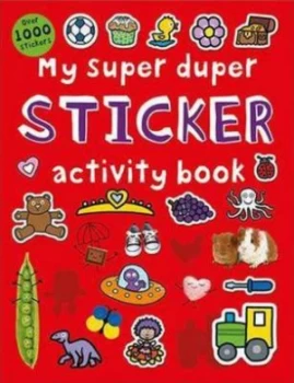 Image of My Super Duper Sticker Activity Book by Roger Priddy Book