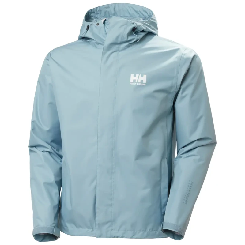 Image of Helly Hansen Hooded waterproof jacket Helly Hansen Seven J Bleu Male 2XL