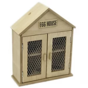 Image of Wooden Two Door Egg House