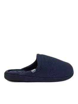 TOTES Waffle Mules - Navy, Size 9, Men