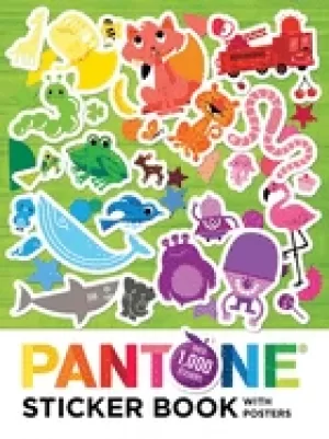 Image of pantone sticker book with posters