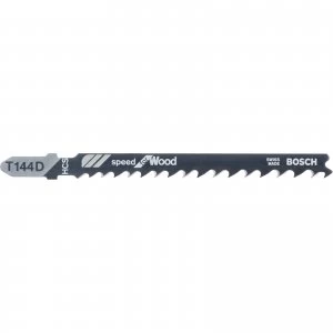 Image of Bosch T144 D Wood Cutting Jigsaw Blades Pack of 3