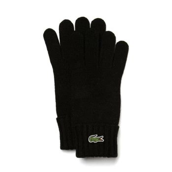 image of Lacoste Basic Gloves Mens - Black 031