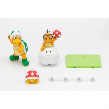 Image of Hammer Bro, Spiny & Lakitu (Super Mario) Bandai Figure
