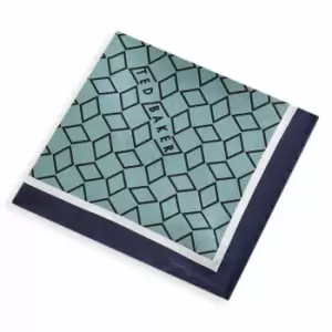 Image of Ted Baker Culver Pocket Square Mens - Green
