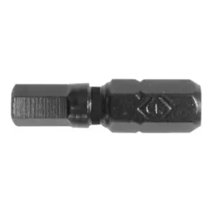 Image of C.K Blue Steel Impact Screwdriver Bit 25mm HEX 2.5mm