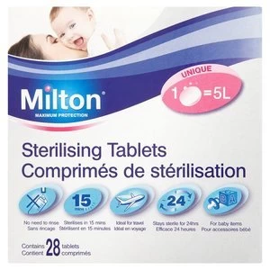 Image of Milton Sterilising Tablets x28