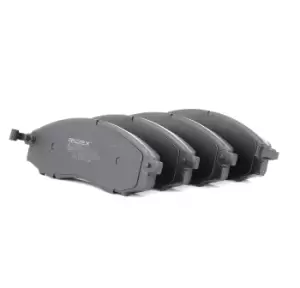 Image of RIDEX Brake pad set NISSAN 402B0737 410607Z025,410607Z026,41060VK190 D1060VK100,D1060VK10B,D1060VK190