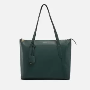 image of Radley Wood Street 2.0 Large Ziptop Leather Tote Bag