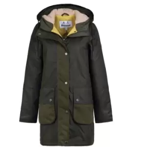 Image of Barbour Lunan Wax Jacket - Green