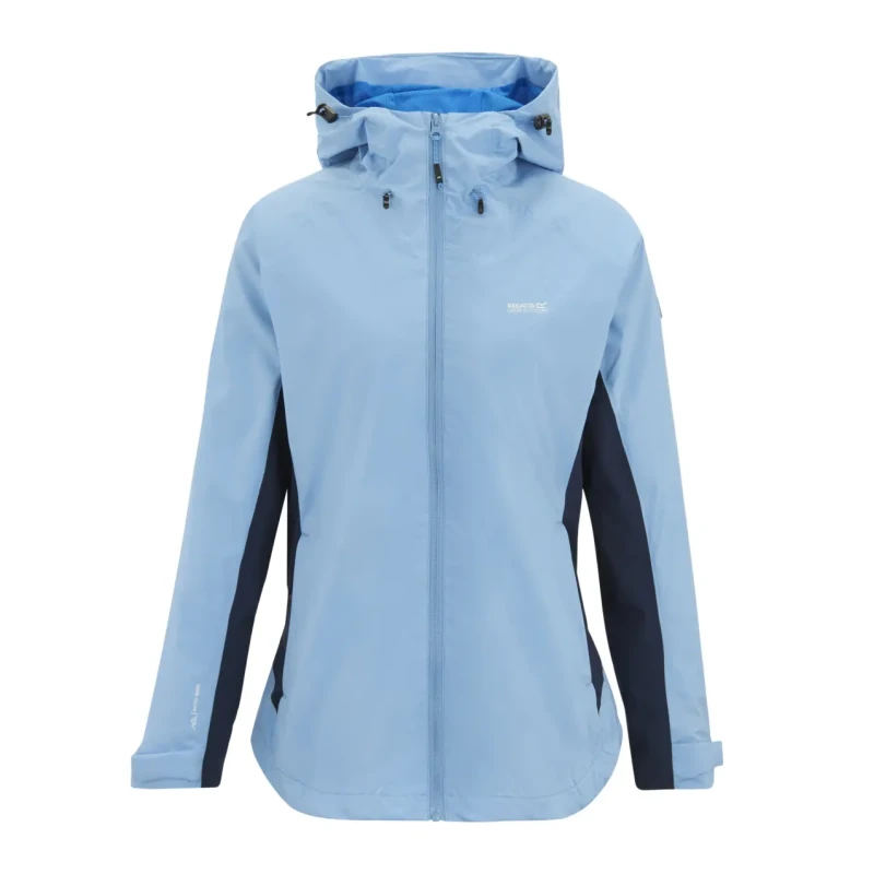 Image of Womens waterproof jacket Regatta Freesdale Bleu Female 38