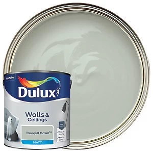 Image of Dulux Walls & Ceilings Tranquil Dawn Matt Emulsion Paint 2.5L