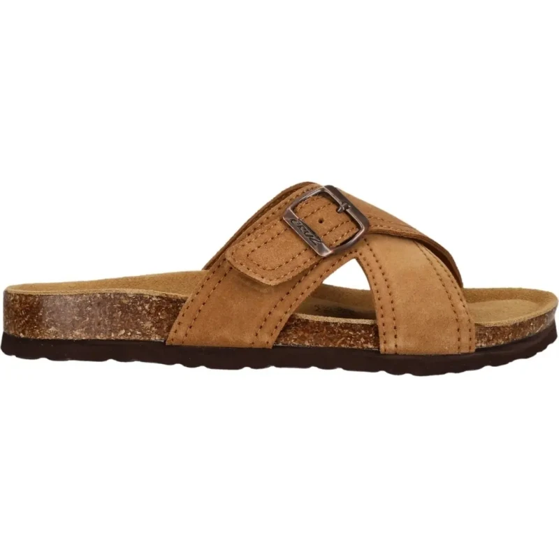 Image of Cruz Leather sandals woman Cruz Tellian Cork Marron Female 36