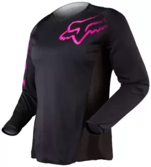 Image of FOX Blackout Ladies Motocross Jersey, black-purple, Size 2XL for Women, black-purple, Size 2XL for Women