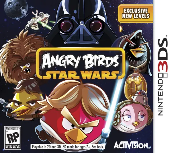 image of Angry Birds Star Wars Nintendo 3DS Game