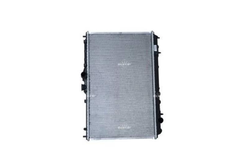 Image of NRF 519517 Engine radiator EASY FIT Brazed cooling fins, Aluminium, with mounting parts Aluminium Radiator,engine cooling (470)