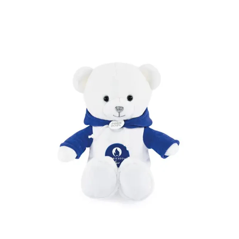 Image of Plush with blue sweater paris 2024 25cm Blanc Unisex TU