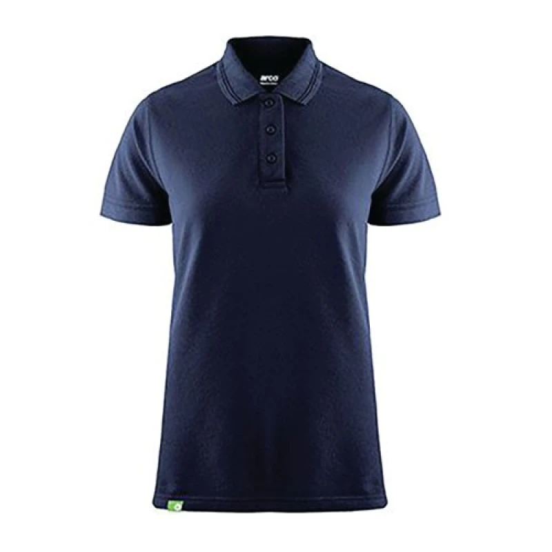 Image of Arco Arco Responsible Womens Navy Polo Shirt 14 7SU1514
