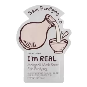 Image of TONYMOLY I'm Real Makgeolli Sheet Mask Skin Purifying 21ml