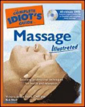 Image of The Complete Idiots Guide to Massage Illustrated by Victoria Jordan Stone Cmt Paperback