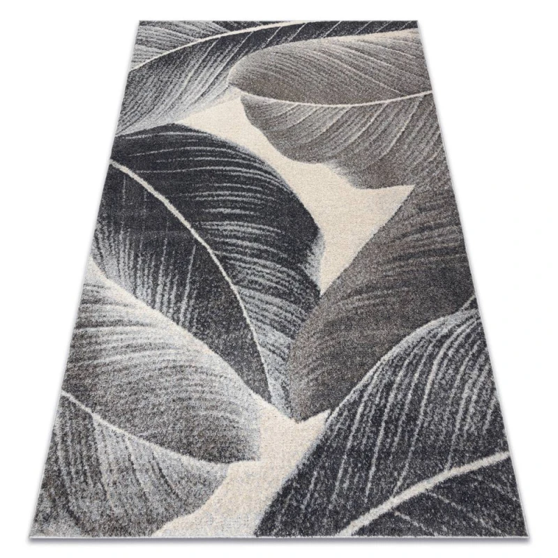 Image of RugsX Carpet Fusion 8912 Dark Grey - Feathers, Modern, Abstract 140X190 Cm