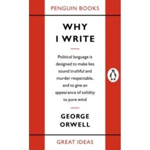 Image of Why I Write by George Orwell (Paperback, 2004)