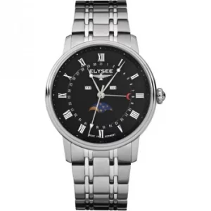 Image of Mens Elysee Momentum Moonphase Watch