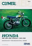 Image of honda 100 350cc ohc singles motorcycle service repair manual
