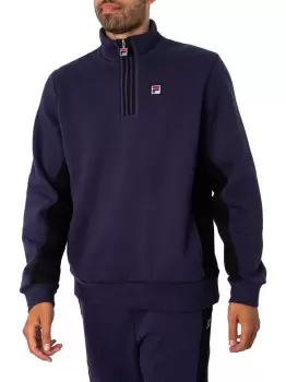 image of Taylor 1/2 Zip Sweatshirt