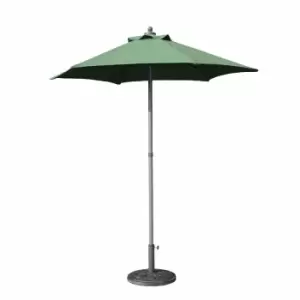 Image of Sturdi Round 2m Aluminium Parasol (base not included) - Green