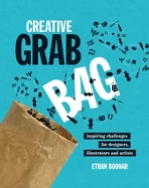 Image of creative grab bag inspiring challenges for designers illustrators and arti