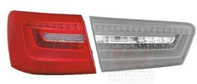 Image of VAN WEZEL 0342935 Rear light Outer section, with bulb holder, Left, LED Combination Rearlight (391)