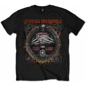 Image of Avenged Sevenfold Drink Blk T Shirt: Medium