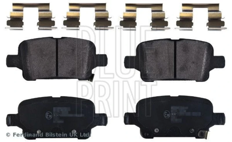 Image of Blue PRINT Brake pad set Blue PRINT ADBP420014