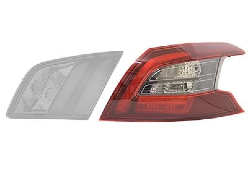 Image of VAN WEZEL Rear light VAN WEZEL 4088932