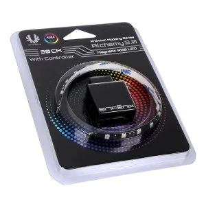 image of Bitfenix Alchemy 2.0 Magnetic RGB LED Strip Control Box - 30cm