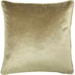 Image of Stella Embossed Texture Cushion Gold - Gold - Paoletti