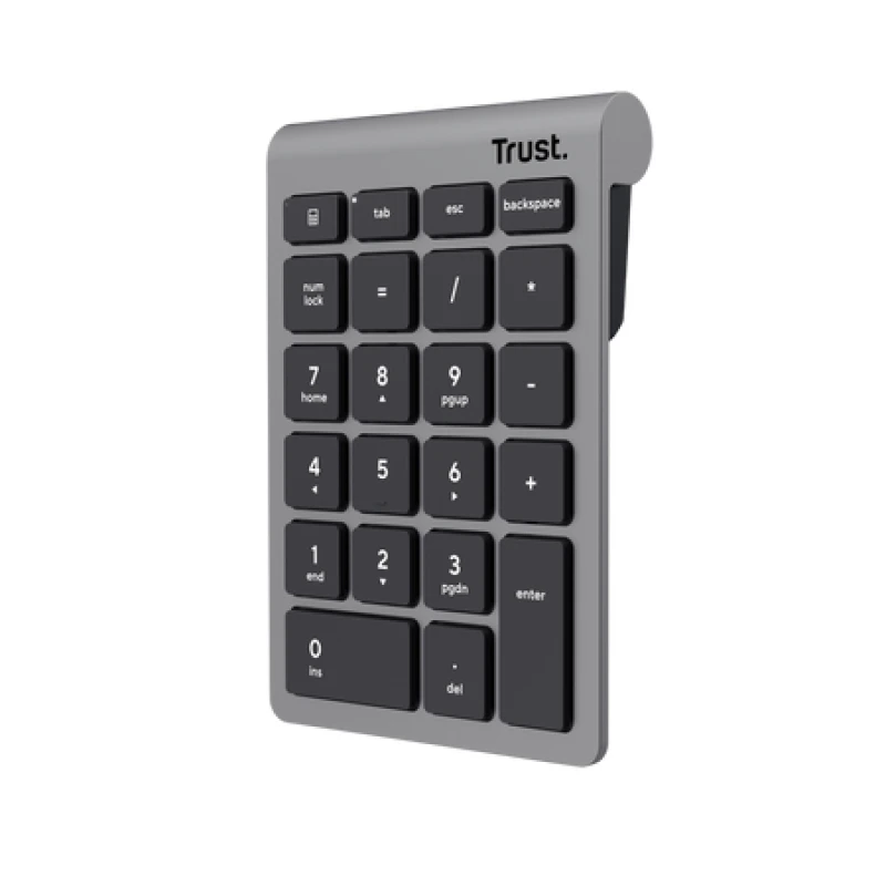 Image of Trust Xalas numeric keypad Laptop/PC RF Wireless Silver
