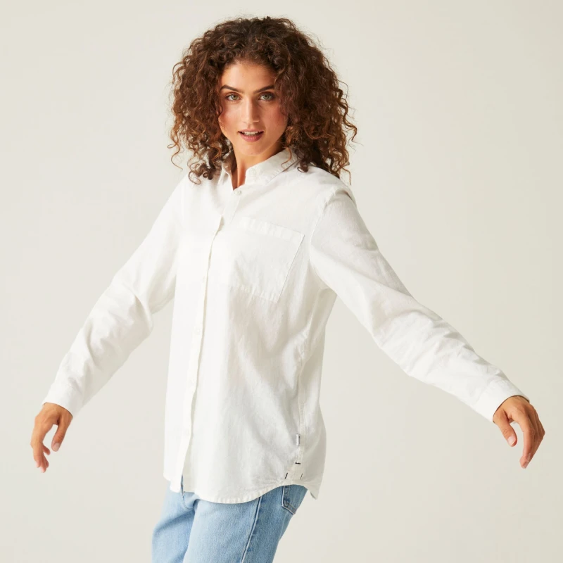 Image of Woman's shirt Regatta Primevere Blanc Female 44