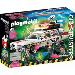 Image of Ghostbusters 70170 Ecto-1A with Light and Sound Effects - Playmobil