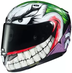 image of HJC RPHA 11 Joker DC Comics Helmet, multicolored, Size L, multicolored, Size L