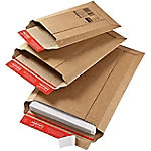 Image of Colompac Envelope Brown 265 (W) x 357 (D) x 50 (H) mm