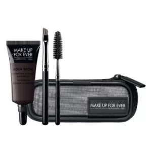 Image of Make Up For Ever Aqua Ebrow Waterproof Eyebrow Corrector Kit Brow Black