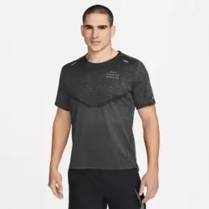 image of Nike Tech Knit Short Sleeve T Shirt Mens - Black