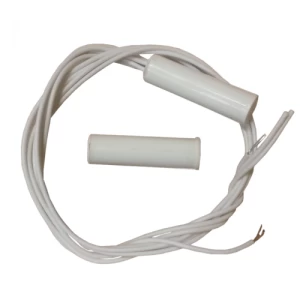 Image of Knight Grade 2 4 Wire White Flush Fit Pencil Door Window Alarm Contact